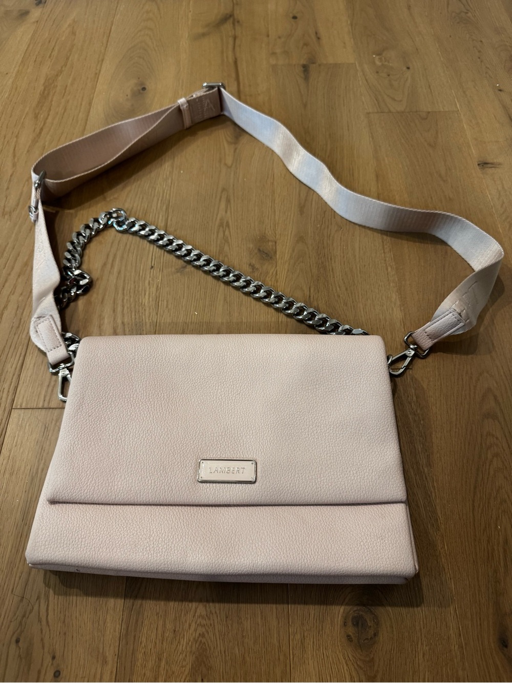 Lambert dusty pink Chain-Handle Shoulder Bag - Women